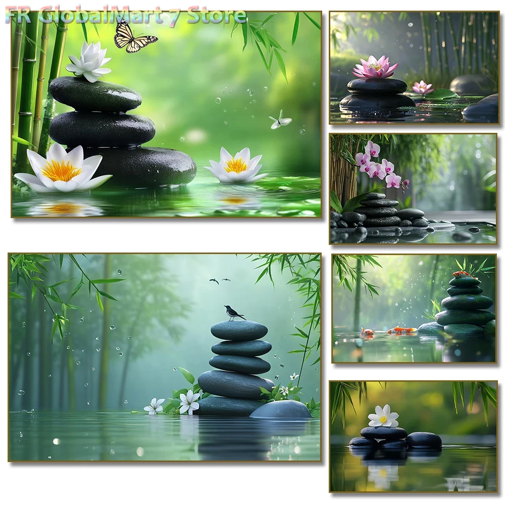 Resin Art Wallpaper - 1 unidad de cuadro sin marco
