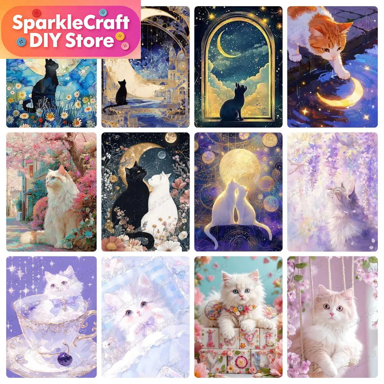 Resin Art Work - Kit de Pintura de Diamantes 5D