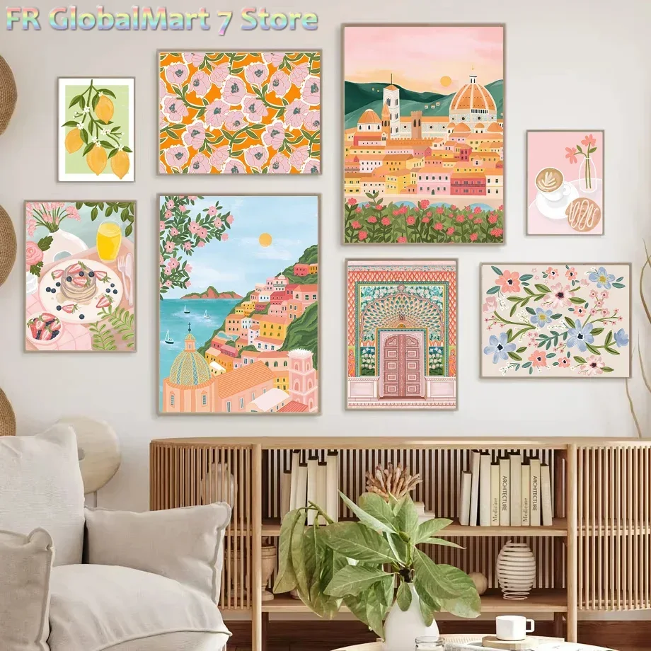 Resin Art Wallpaper - 1 unidad de cuadro con motivos