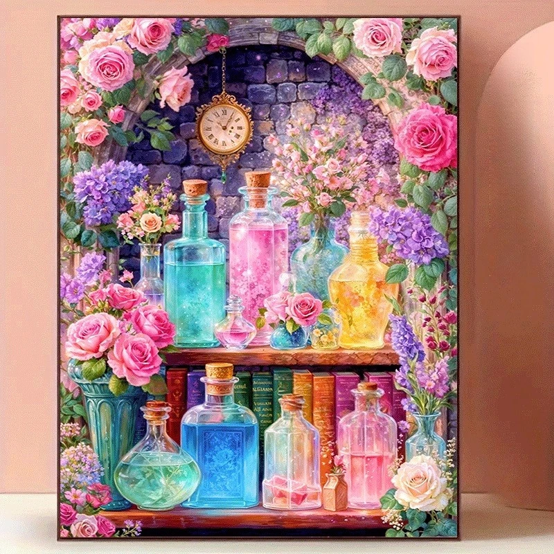 Resin Art Work - Pintura de Diamantes con Temática de
