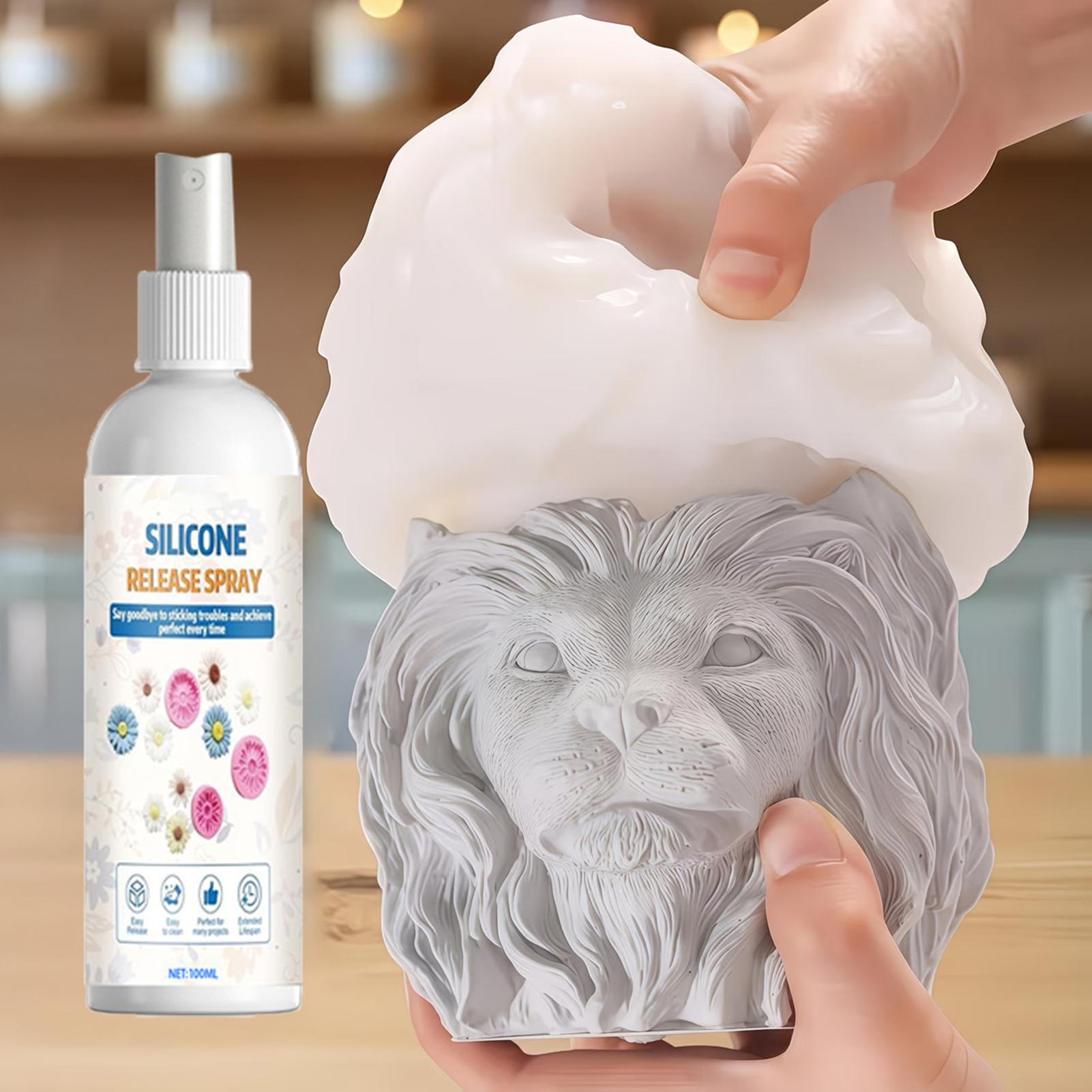 Release Spray Silicone - Spray Desmoldante DIY de 100ml, Agente