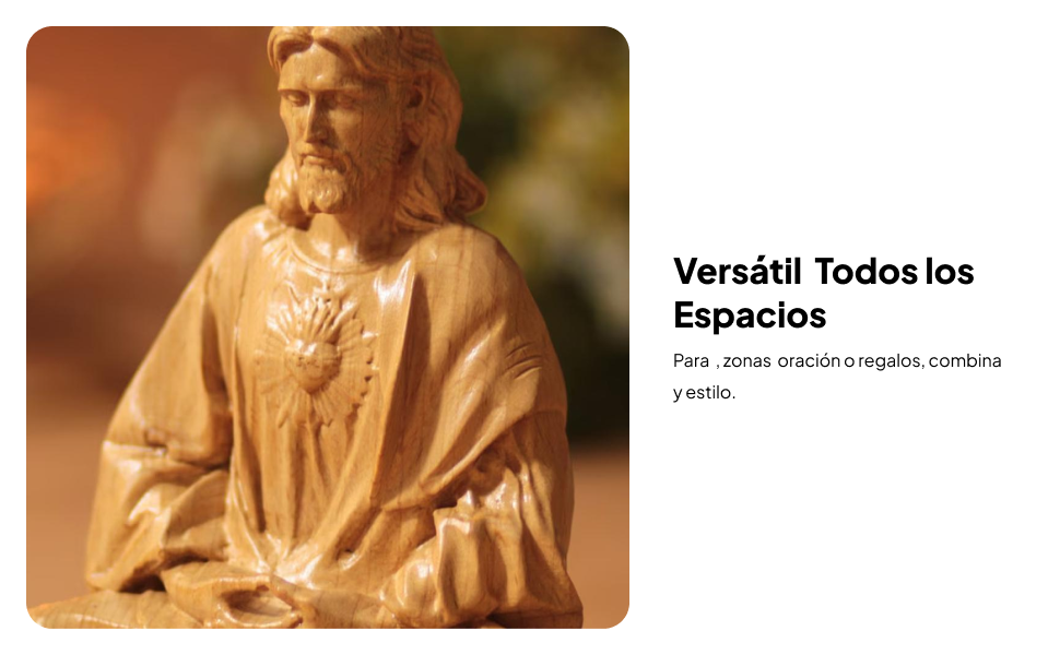 Figura de Jesús, obra de arte, - Resin Art Work reseña y precio
