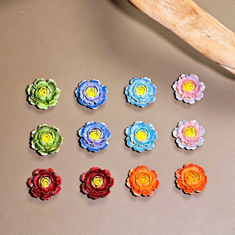 50 piezas de cabujones de resi - Resin Art Rose reseña y precio