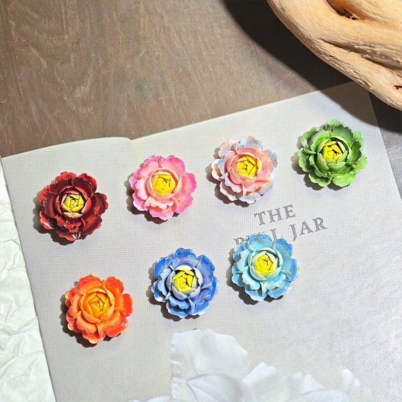 50 piezas de cabujones de resi - Resin Art Rose reseña y precio